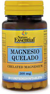 [8435041320053] Magnesio Quelado 50 Tab. 300 Mg.(Nature Essencial)