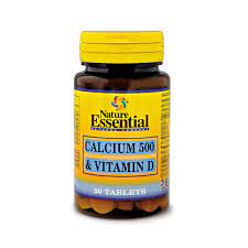 [8435041320152] Calcio 500 Y Vit. D 50 Com. (Nature Essential)