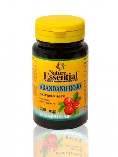 [8435041324075] Arandano Rojo 60 Caps. 200 Mg. (Nature Essential)