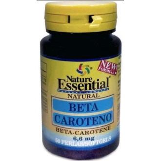 [8435041324464] Betacaroteno 50 Perlas 10.000 I.U. (Nature Essential) Nueva Formula