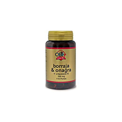 [8435041340761] Borraja Onagra+ Vit. E 110 Perlas De 700 Mg. (Obire)