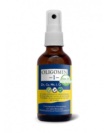 [8435045228317] Oligomin 1 Cu,Mn,Zn,I,Cr 50Ml. (Siess 55)