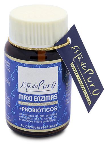 [8436005301316] Maxi Enzimas + Probioticos 40 Caps. (Estado Puro) Tongil