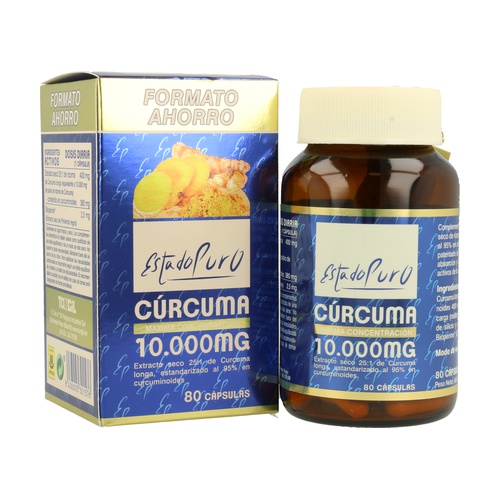 [8436005301576] Curcuma 10.000 Mg. 80 Caps. (Estado Puro)(Tongil)