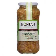 [8436015597426] Lentejas Cocidas Bio 400 Grs. (Bionsan)
