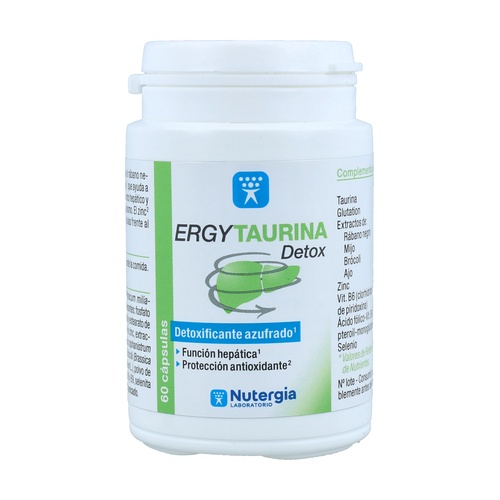 [8436031734218] Ergytaurina (Detox.Sulf.) 60 Cap. (Nutergia)