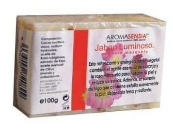 [8436040720899] Jabon Rosa Mosq. "Luminoso" 100 Grs. (Aromasensia)