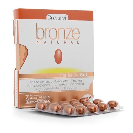 [8436044513015] Bronze "Betacaroteno" 30 Perlas (Drasanvi)