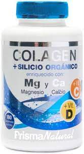 [8436048048353] Colageno Marino + Silicio Organ. Vit C, Vit D 180 Comp. (Prisma Natural)
