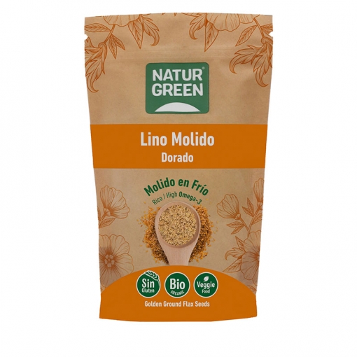 Lino Dorado Molido Bio 225 Grs. *Descatalogado*(Naturgreen)