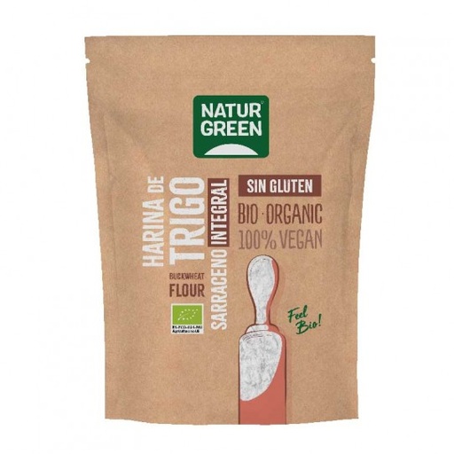 [8436542196246] Harina De Trigo Sarraceno 500 Gr (Naturgreen) S/Gluten
