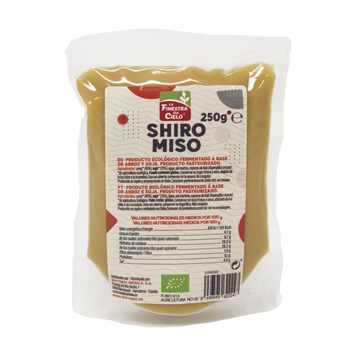 [8436545622247] Shiro Miso Blanco Bio 250 Grs. (La Finestra)
