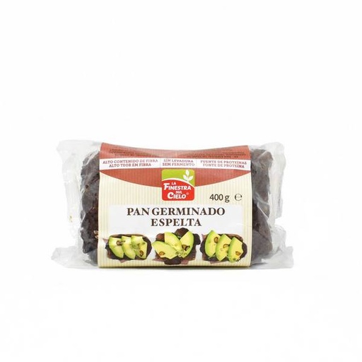 [8436545623923] Pan Germinado Espelta 400 Grs. (La Finestra)
