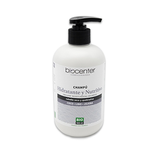 [8436560111627] Champu Hidratante Nutritivo Coco Lino 500 Ml.( Biocenter)
