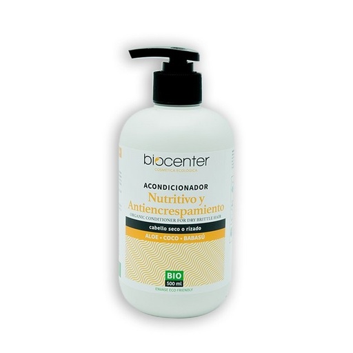 [8436560111658] Acondicionador Nutritivo Antiencrespamiento 500 Ml. (Biocenter)