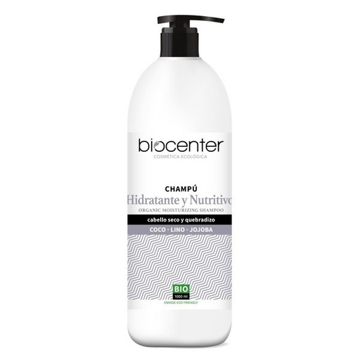 [8436560111825] Champu Hidratante Nutritivo  Cab. Seco Coco/Lino/Jojoba 1000Ml (Biocenter)