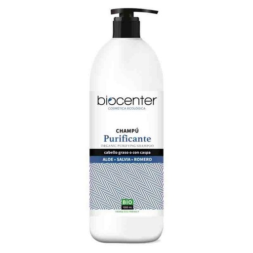 [8436560111832] Champu Purificante Cabello Grasa/Caspa Aloe Salvia Y Romero 1000Ml (Biocenter)