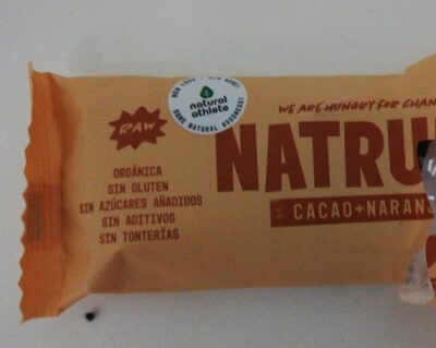 [8436575051246] Barritas Cacao Naranja 40 Grs. (Natural Athlete)