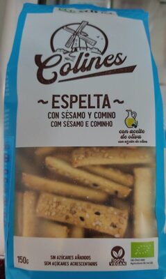 [8436578544790] Colines Espelta Sesamo Comino Bio 150 Grs. (Ecosana)