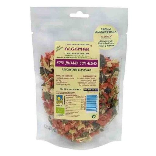 [8437002393199] Sopa Juliana Con Algas Eco 150 Gr  (Algamar)