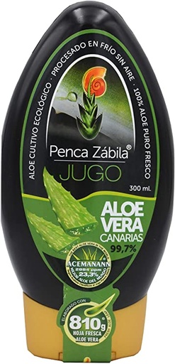 [8437007707045] Jugo De Aloe 99.7% 300 Ml. (Penca Zabila)
