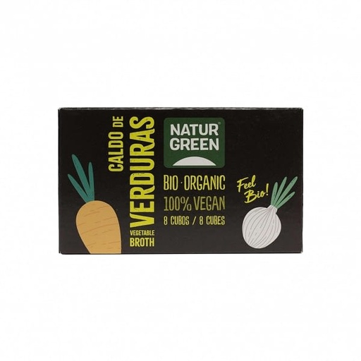 [8437007759662] Caldo De Verduras 8 Cubitos (Naturgreen)