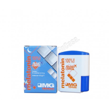 [8437009595312] Melatonina Travel 100% Pura 1.8 Mg.  90 Compr. (Soria)