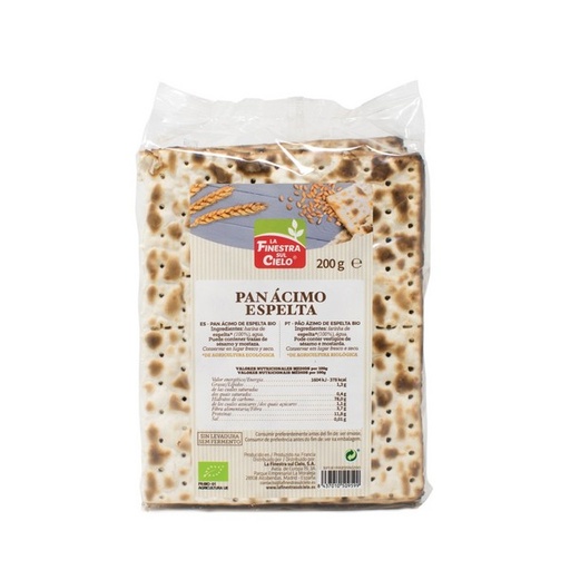 [8437010509599] Pan Acimo De Espelta *Tipo Crackers* 200 G (La Finestra)