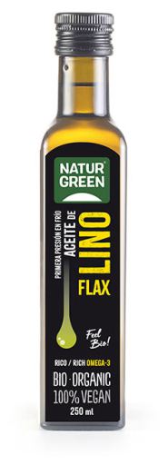 [8437011502209] Aceite De Lino Bio 250Ml. (Naturgreen)