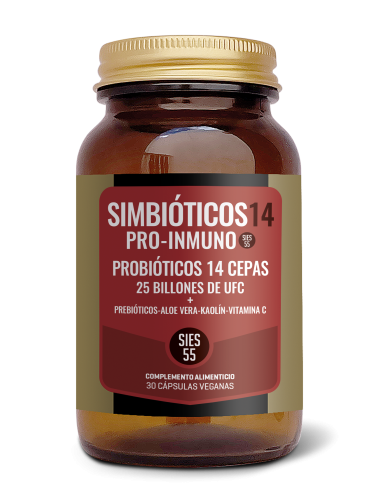 [8437018752089] Simbioticos Pro Inmuno, Antes Aloebiotic14  30 Caps. (Sies 55)