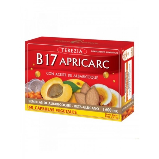[8594006896122] B17 Aceite De Semilla De Albaricoque 60 Capsulas (Terezia)