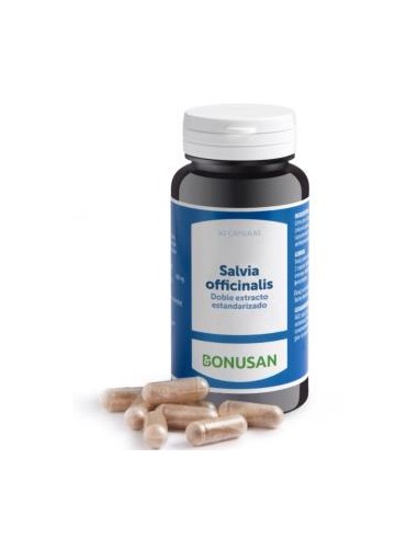 [8711827077053] Salvia Officinalis 60 Caps. (Bonusan)