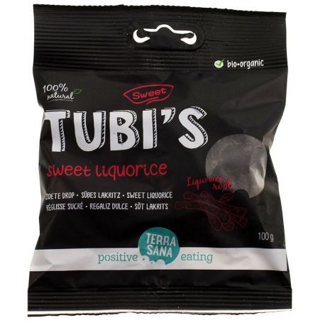 [8713576162059] Tubis Regaliz Dulce 100 Grs. (Terrasana)