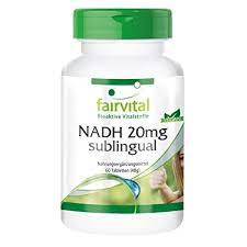 [8718309441241] Nadh Sublingual 60 Tab. 20 Mg. (Fairvital)