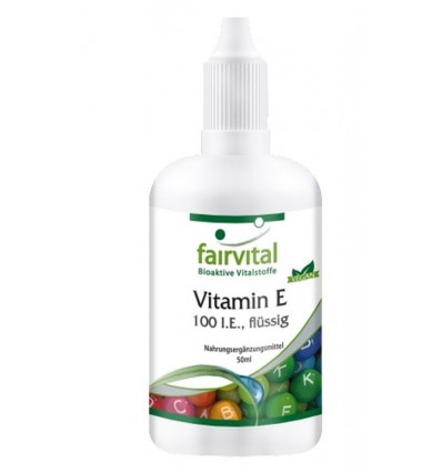 [8718309446604] Aceite De  Vitamina E 100 I.E. 50 Ml. (Fairvital)