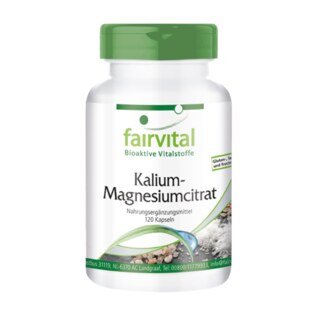 [8719214830021] Citrato Potasio Y Magnesio 120 Caps. "Kalium Magnesiumcitrat" (Fairvital)