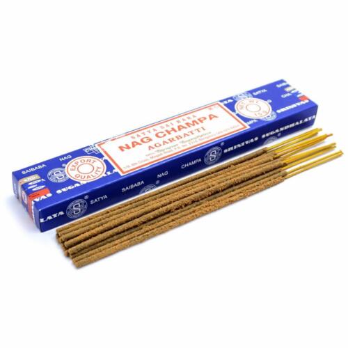 [8904234400037] Incienso Nag Champa Agarbatti 15Gr (Satya Sai Baba)