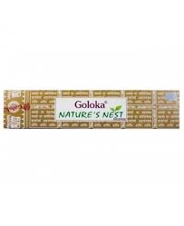 [8906051430990] Incienso Nag Champa Goloka Natures 15Gr (Nature Nest)