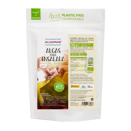 [8437006738088] Algas Para Ensalada 100 Grs (Algamar)