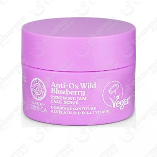 [4743318148090] EXFOLIANTE MERMELADA FACIAL BLUEBERRY 50 ML. (NATURA SIBERICA)