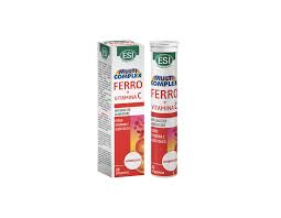 [8008843132911] Hierro + Vit. y acido folico efervescente 20 comprimidos (Esi)
