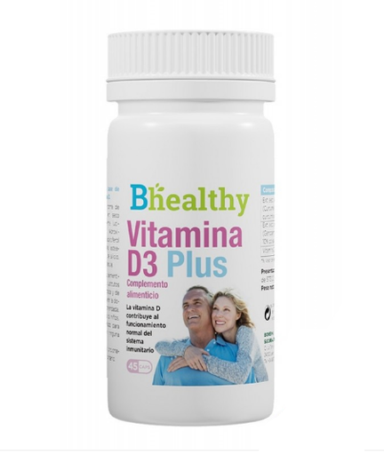 [8435009801051] Vitamina D3 Plus 45 Caps. (Bhealthy)Biover