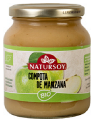 [8428159004854] Compota de manzana 370ml (Natursoy)