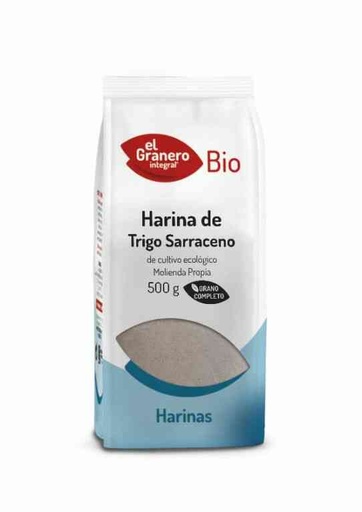 [8422584048278] Harina de Trigo Sarraceno Bio 500 Grs. (El Granero)