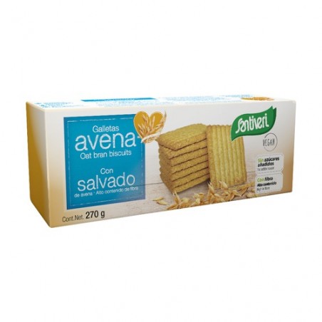 [8412170043220] Galletas Salvado Avena 270 Grs.l (Santiveri)