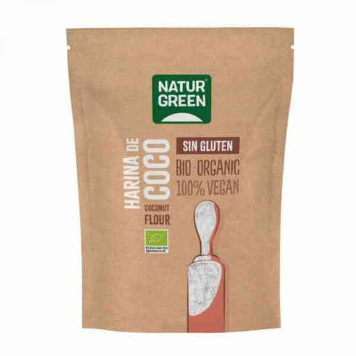 [8436542196277] Harina de Coco bio sin gluten 500 GR (Naturgreen)