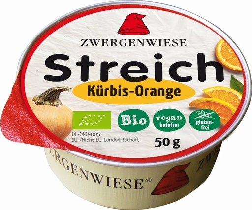 [4019736010074] Pate Calabaza Naranja para untar 50 Grs.(zwergenwiese)