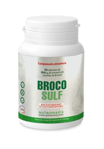 [3770014824004] BrocoSulf 90 Caps. (Nutripraxis)