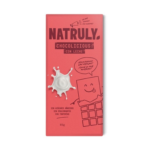 [8436575051277] Tableta Chocolate Negro 85 Grs. (Natruly) (copia)