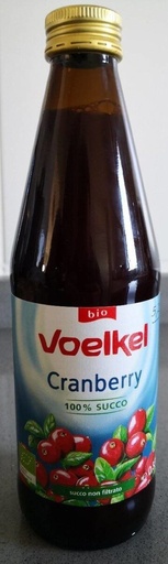 [4015533023132] Zumo De Arandano Rojo Puro Bio 330 Ml. (Voelkel)
